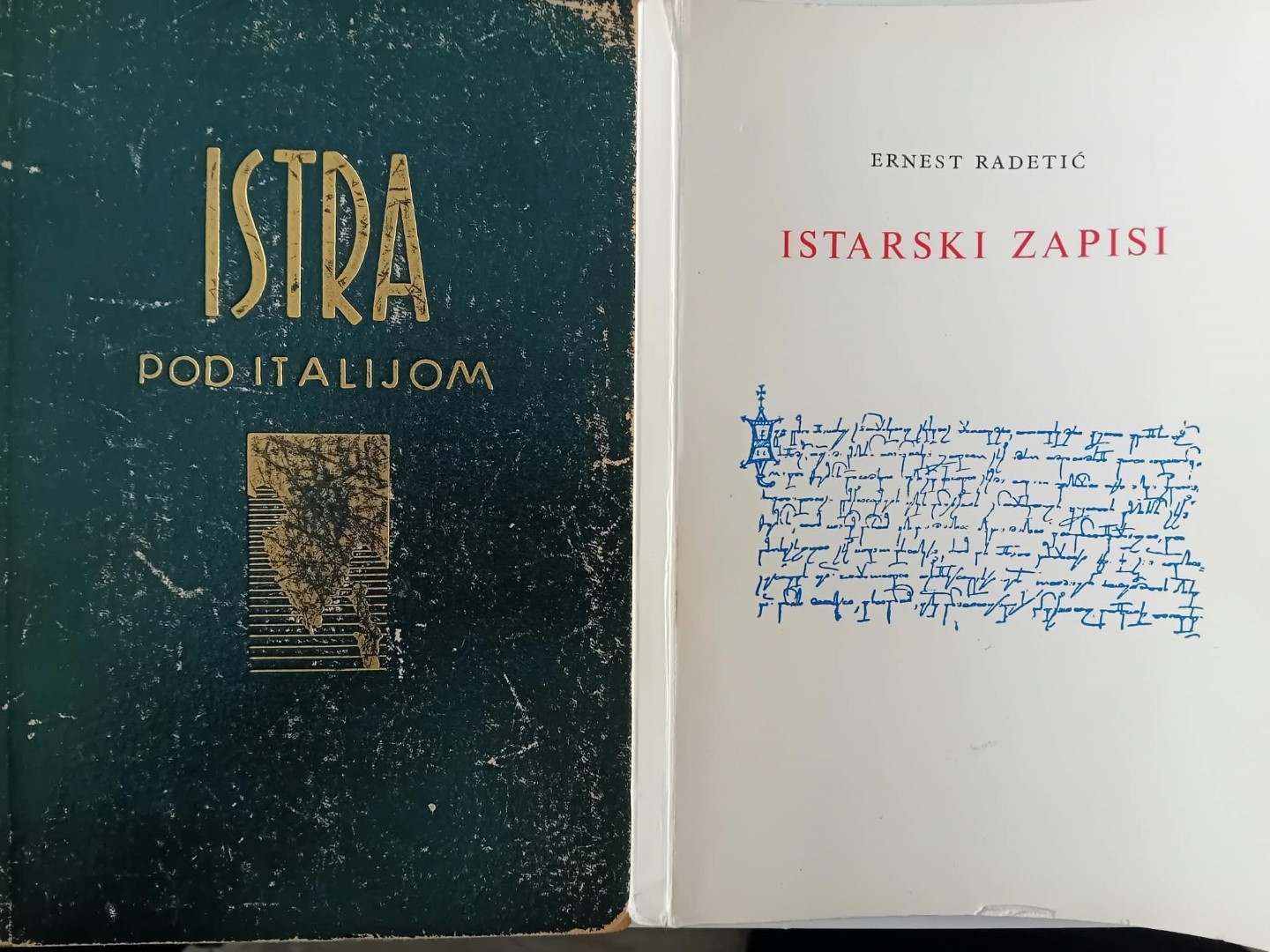 Ernest Radetić, Istra pod Italijom i nezaboravna priča o Zvani Kanfarki
